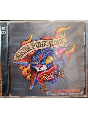Austin Punk Rock Compilation Vol. 2 - 2 CD Set Featuring Various Artists 37946cd